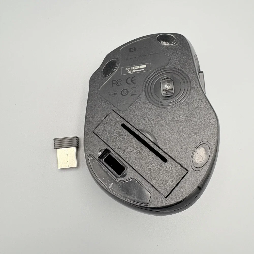 Eastern Times Technology Wireless Mouse W‎ Receiver D-09 Black Mouse